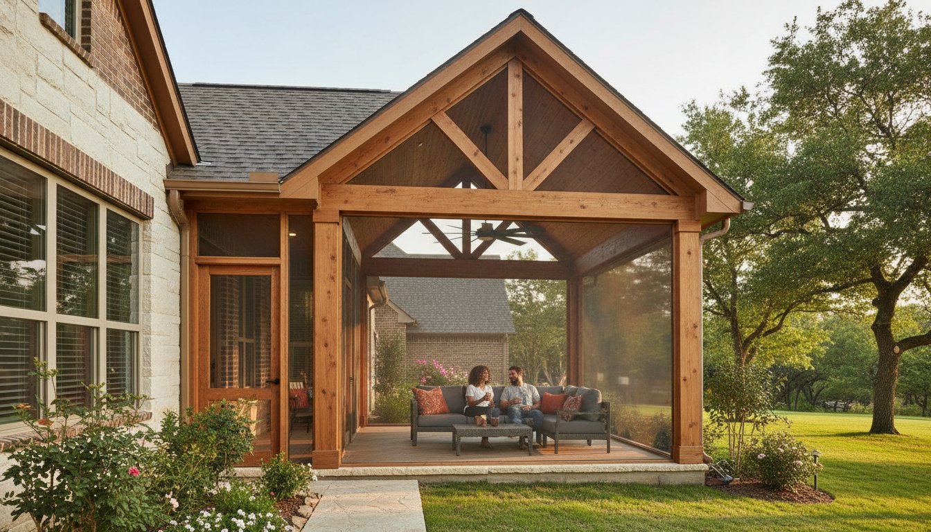 Custom Screened Porches in Keller & Fort Worth: The 2026 Homeowner’s Guide