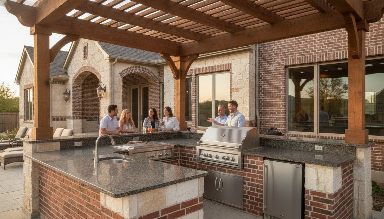 Expert Outdoor Kitchen Builders in Fort Worth: Your 2026 Design & Build Guide
